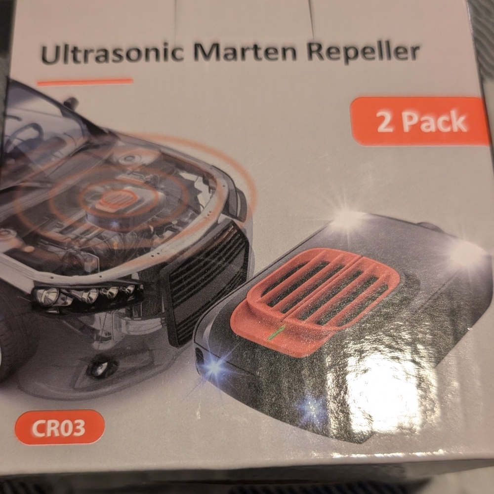 Ultrasonic Marten Repeller 2 Pack
